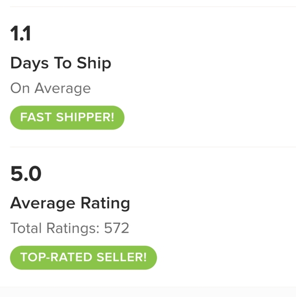 5 Star Rating Shop with Confidence - Picture 1 of 1